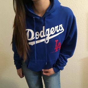 LA Dodgers blue hoodie